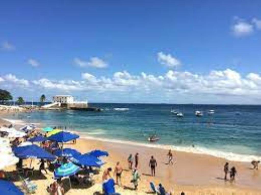 Maravilhoso Apartamento 2 Quartos Com Ofuro Porto Da Barra Salvador Summer Barra Flat Zewnętrze zdjęcie