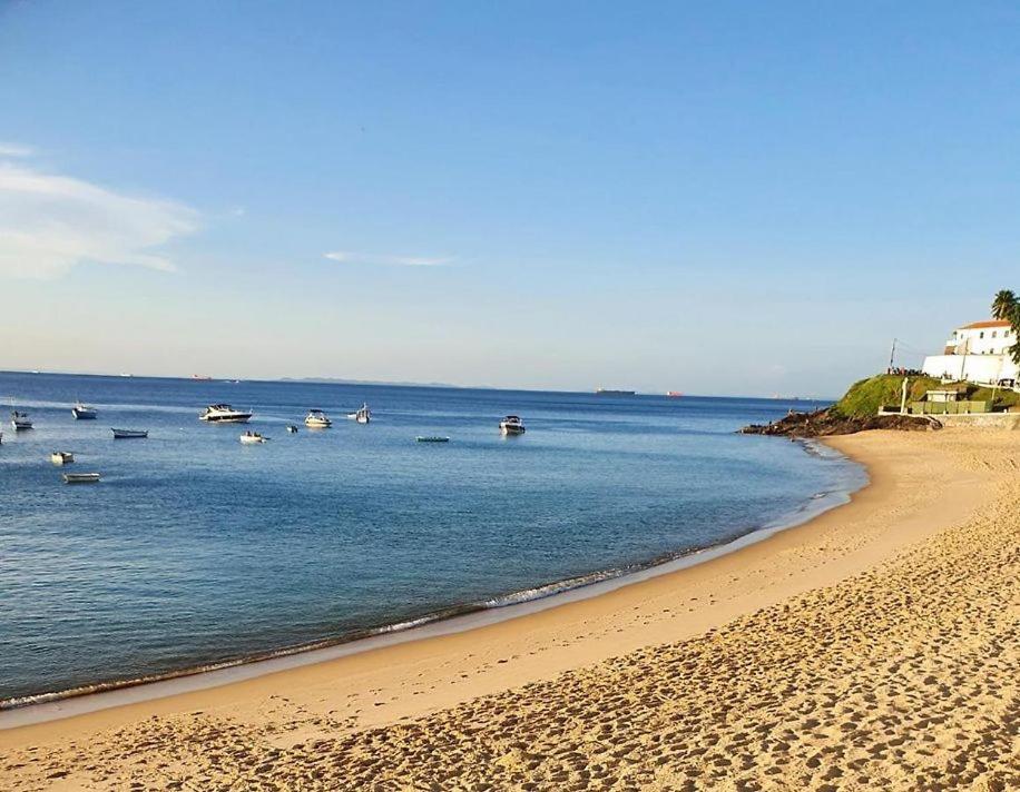 Maravilhoso Apartamento 2 Quartos Com Ofuro Porto Da Barra Salvador Summer Barra Flat Zewnętrze zdjęcie